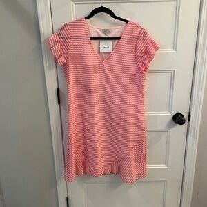 Sedge Mini Dress in pink pattern